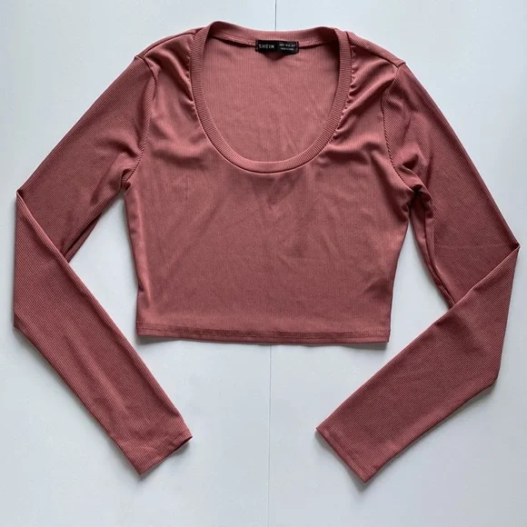 Cropped Ribbed Long Sleeve Bundle - Picture 3 of 6